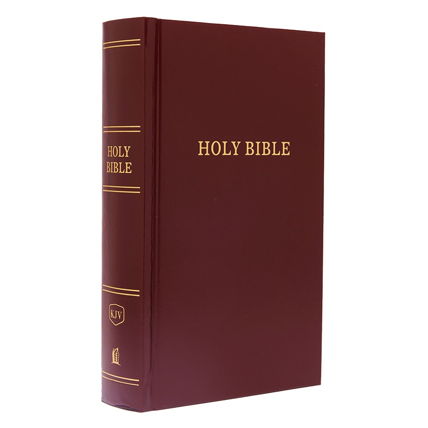Holy Bible - KJV, Pew Bible, Large Print, Hardcover, Burgundy, Red Letter, Comfort Print: Holy Bible, King James Version