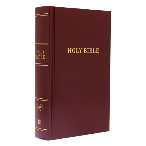 Holy Bible - KJV, Pew Bible, Large Print, Hardcover, Burgundy, Red Letter, Comfort Print: Holy Bible, King James Version